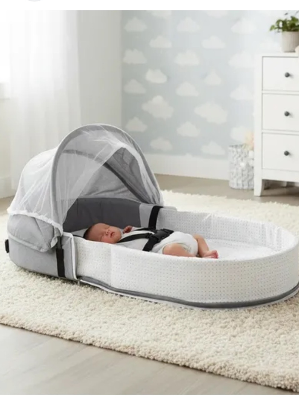 Portable Baby Bed Cot Foldable Travel crib